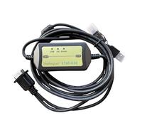 Washinglee 1747-UIC Programming Cable for AB PLC SLC5/01/02/03/05 and Micrologix 1000 Series, USB to DH485/RS485/RS232, for Allen Bradley 1747-UIC Repalcement
