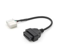 Washinglee 20 Pin OBD2 Diagnostic Cable for Tesla Model X and Model S Made between Sep 2015 and Sep 2021, OBDII Adapter Harness for Model X and S. 30 CM