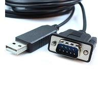 Washinglee 940-0024 Console Cable for APC UPS SUA-1000ICH SUA1000R2ICH SURT10000UXICH SUA-1500ICH SUA2200R2ICH, USB-DB9 Cable for 940-0024C/940-0024E/APC9619 Replacement, Built in FTDI Chip. 6 FT