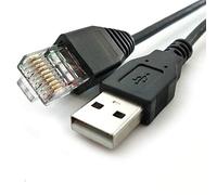 Washinglee 940-0127 Cable for APC UPS 940-0127B 940-127C 940-0127E AP9827 Replacement, USB to RJ50 Console Cable for APC UPS (10 FT/ 3M)