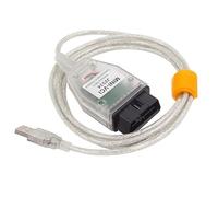 Washinglee OBD2 Diagnostic Cable Enhanced for Toyota Lexus Scion, USB Diagnostic Scanner Cable Compatible for TIS Techstream and 32/64 bit Windows, Driver/APP Must Be Installed