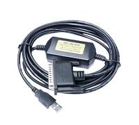 Washinglee PLC Programming Cable Compatible for Allen Bradley PLC/5 Series, for USB-1784-CP10 Replacement, 10 FT