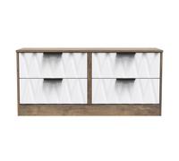 Washington 4 Drawer Bed Box (Ready Assembled) Ready Assembled 2 U Dark Brown One Size