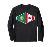Washington and Canada United in Roots Long Sleeve T-Shirt