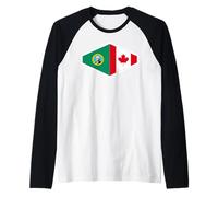 Washington and Canada United in Roots Raglan Baseball Tee