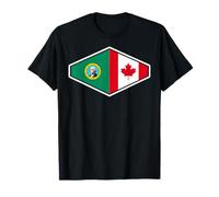 Washington and Canada United in Roots T-Shirt