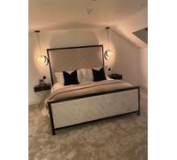 Washington bed 54 inches high HOB Furniture White Emperor