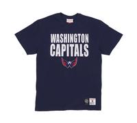 Washington Capitals NHL Tee - male - Mitchell & Ness - T-Shirts - Blue - L - Tops L