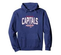 Washington Capitals Vintage Logo NHL Hockey Pullover Hoodie