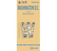 Washington D.C. Laminated Borch Map