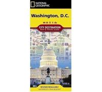 Washington D.C. Map City Destination by National Geographic