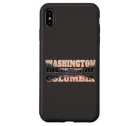Washington D.C. Sights Monument Skyline Art Tourist Souvenir Case for iPhone XS Max