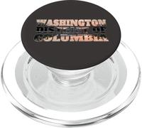 Washington D.C. Sights Monument Skyline Art Tourist Souvenir PopSockets PopGrip for MagSafe