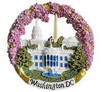 Washington, D.C. USA Fridge Magnet Tourist Keepsake Refrigerator Decorative Magnet Hand Painted Craft