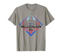 Washington D.C.Vacation Cherry Blossom White House Capitol T-Shirt