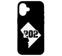 Washington, DC 202 Area Code Case for iPhone 16