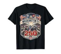 Washington DC 250 Mile Street Circuit Racing 1776 2026 T-Shirt