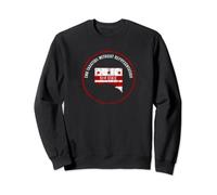 Washington DC 51st State Distressed Vintage Look Sweatshirt