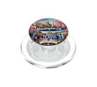 Washington DC, Capital Monument, USA, Flag, PopSockets PopGrip for MagSafe