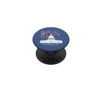 Washington DC Capitol Building Cherry Blossom Trees PopSockets Adhesive PopGrip