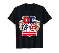 Washington DC Go-Go Music, Drums District of Columbia Value Graphic T-Shirt