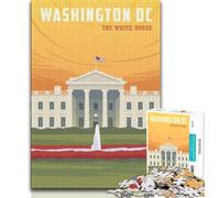 Washington DC Jigsaw Puzzles 2000 Pieces for Adults Teens,Decompressing Intellectual Educational Toy Great Gifts And Toys 70x100cm