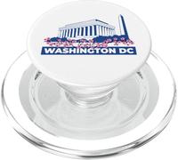Washington DC Lincoln Memorial Cherry Blossoms Monuments PopSockets PopGrip for MagSafe
