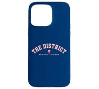 Washington DC Map Pointer The District GPS Coordinates DMV Case for iPhone 15 Pro Max