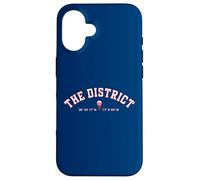 Washington DC Map Pointer The District GPS Coordinates DMV Case for iPhone 16