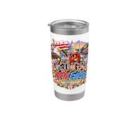 Washington DC No Kings October 2026 Protest March Vote Early Stainless Steel Insulated Tumbler