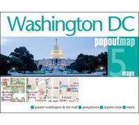 Washington DC PopOut Map (PopOut Maps)