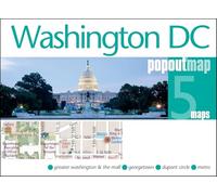Washington DC PopOut Map (PopOut Maps)
