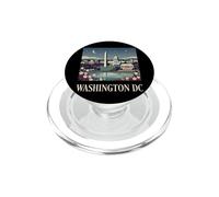 Washington DC Skyline Monuments Retro Vintage Art PopSockets PopGrip for MagSafe