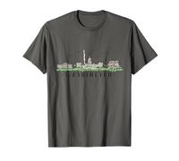 Washington DC Skyline Vintage T-Shirt