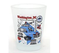 Washington DC US States Series Collection Shot Glass
