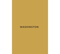WASHINGTON EASTERN WHEAT - Premium Lined Journal | 6" x 9" | Soft Cover | 120+ Pages - Bold State-Inspired Design: A High-Quality State Notebook - Ideal for School, Work, or Everyday Notes
