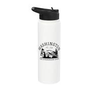 Washington Evergreen State PNW Vintage Pride Stainless Steel Insulated Water Bottle