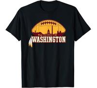 Washington Feather Kids Womens Mens T Shirt XL Black