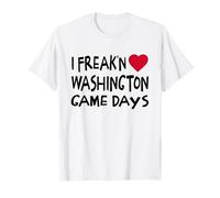 Washington Game Days Funny Locals Freak'n Love Washington T-Shirt