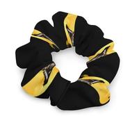 Washington Goldfinch Birds Women Ponytail Holders Satin Scrunchies Stylish Hair Elastics & Ties