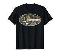 Washington Heights NYC Camo Distressed Classic T-Shirt