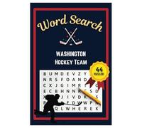 Washington Hockey Word Search Puzzle Book: 6x9 inches | 44 Puzzles, 396 Words, 66 Pages | Gift for Hockey Fans, Vacations, Road Trips, Holidays, & Free Time