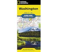 Washington Map: Guide Map, Road Map & Guide (National Geographic Guide Map)