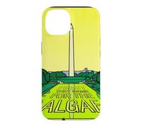 Washington Monument Algae Satire Retro Pop Art Graphic Case for iPhone 14