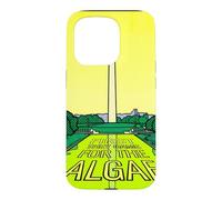 Washington Monument Algae Satire Retro Pop Art Graphic Case for iPhone 15 Pro