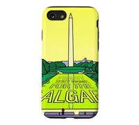 Washington Monument Algae Satire Retro Pop Art Graphic Case for iPhone SE (2020) / 7/8