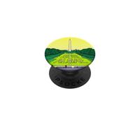 Washington Monument Algae Satire Retro Pop Art Graphic PopSockets Adhesive PopGrip