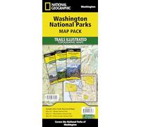 Washington Nat Parks (Map Pack) (National Geographic Trails Illustrated Map)