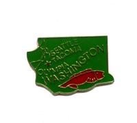 Washington Olympia WA USA State Badge 1000