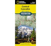 Washington & Oregon Map: Destination Map (National Geographic Destination Map)